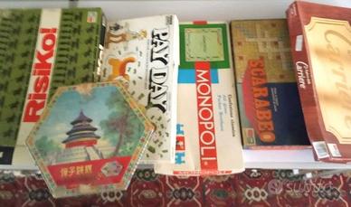 lotto di sei giochi da tavolo