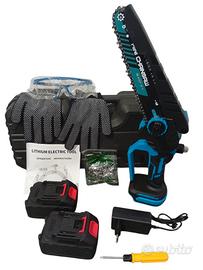 Motosega a batteria motore Brushless con display 