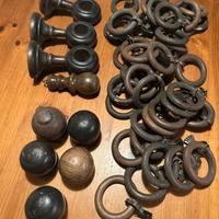 Accessori per tende in legno