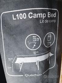 Camp Bed L100 lettino campeggio