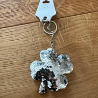 Portachiavi quadrifoglio