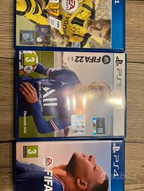 Fifa 22 per PS4 e PS5 e Fifa 17 per PS4