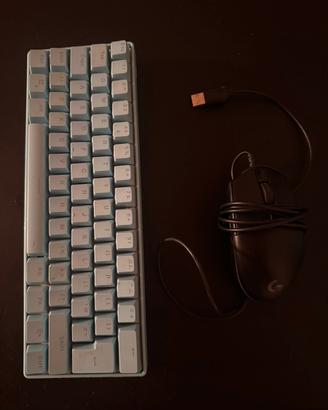 mouse e tastiera gaming