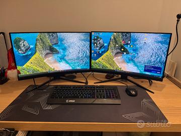 n.2  monitor curvi MSI MAG Optix 241cv
