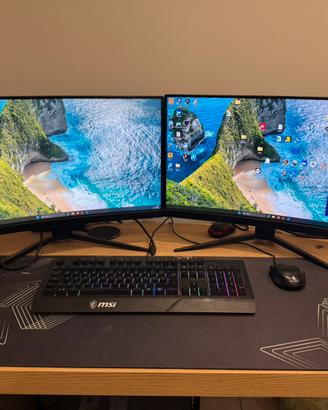 n.2  monitor curvi MSI MAG Optix 241cv