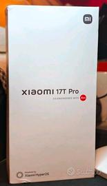 Xiaomi 17T Pro 1TB nero nuovo sigillato!