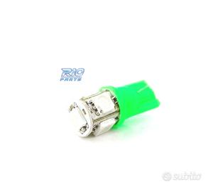 LED LAMPADA VERDE W5W T10