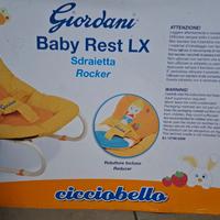 Sdraietta giordani Cicciobello 