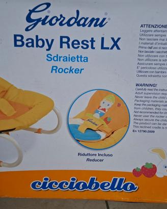 Sdraietta giordani Cicciobello 