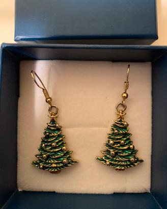 Orecchini albero di Natale