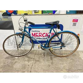 BICICLETTA VINTAGE BLU BOTTECCHIA