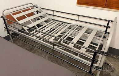 Letto ortopedico 2 movimenti con sponde