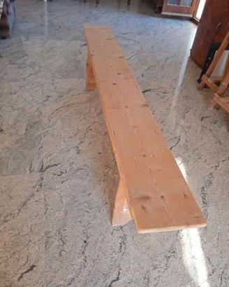 4 panche in legno