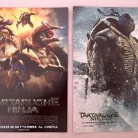 Tartarughe Ninja Cartolina Postcard Movie Cartoon