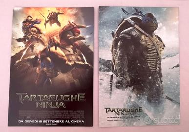 Tartarughe Ninja Cartolina Postcard Movie Cartoon