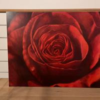 QUADRO ROSA ROSSA