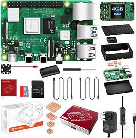 2 Kit Completi Raspberry Pi 4 Mod B (4GB -32GB)