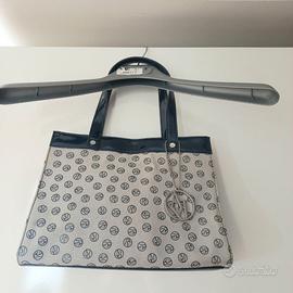 Borsa Armani Jeans blu e grigia Abbigliamento e Accessori In