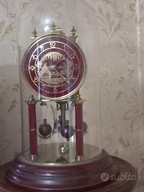 orologio a pendolo meccanico da tavolo 