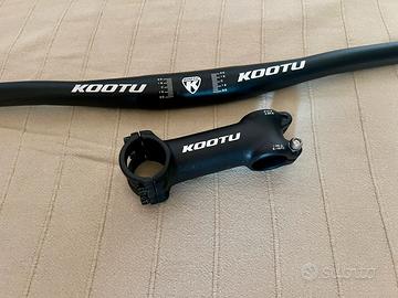 Manubrio e attacco manubrio bici