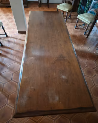 Tavolo in legno tipo fratino anni 70 