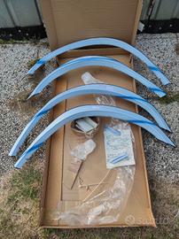 parafanghi allargati cromati