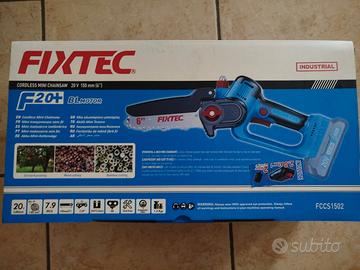 Mini Motosega FIXTEC 20V 15cm – Batteria 2Ah inclu