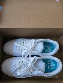 converse unisex pelle  bianche n 41