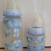 2 Biberon Nuk 300ml + 150ml