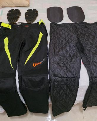 Pantaloni moto Riding Tribe 4 stagioni come nuovi