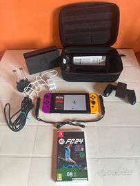 Nintendo Switch completa + FIFA 24 + accessori
