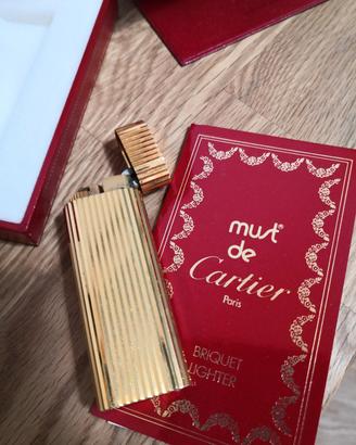 accendino Must de Cartier 