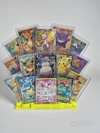 Espositore carte TCG toploader 15 carte