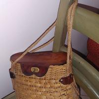 cestino da pescatore vintage