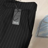 Pantaloni gessati donna