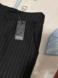 Pantaloni gessati donna