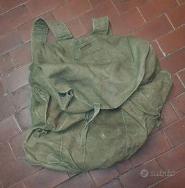 Zaino canapone Esercito  Italiano - anni 70/80
