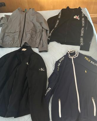 LOTTO 4 GIUBBOTTI Ralph Lauren Calvin Klein Jordan