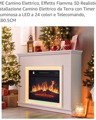 camino elettrico nuovissimo