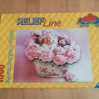 PUZZLE RAVESBURGER RELIEF LINE 1000 PEZZI