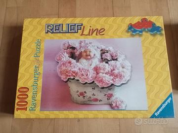PUZZLE RAVESBURGER RELIEF LINE 1000 PEZZI