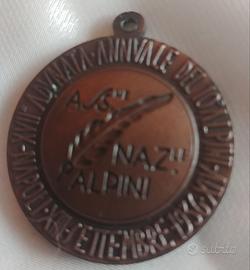 Medaglia commemorativa iXVII Adunata Alpini 19366