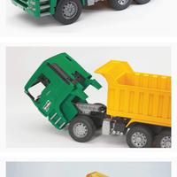 Camion bruder con cassone ribaltabile