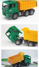 Camion bruder con cassone ribaltabile