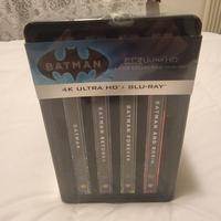 Batman steelbook 4 film collection cofanetto