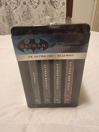 Batman steelbook 4 film collection cofanetto
