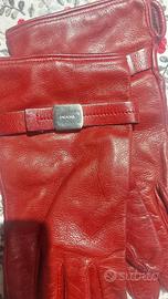 Guanti in pelle Prada