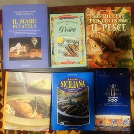 Lotto 23 Libri Cucina Italiana, Ricette Pesce, ,,,
