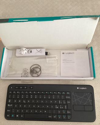tastiera Logitech k400 Wireless Touch Keyboard