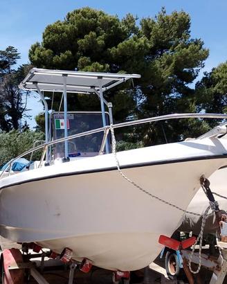 Fisherman Busco 560 con carrello stradale